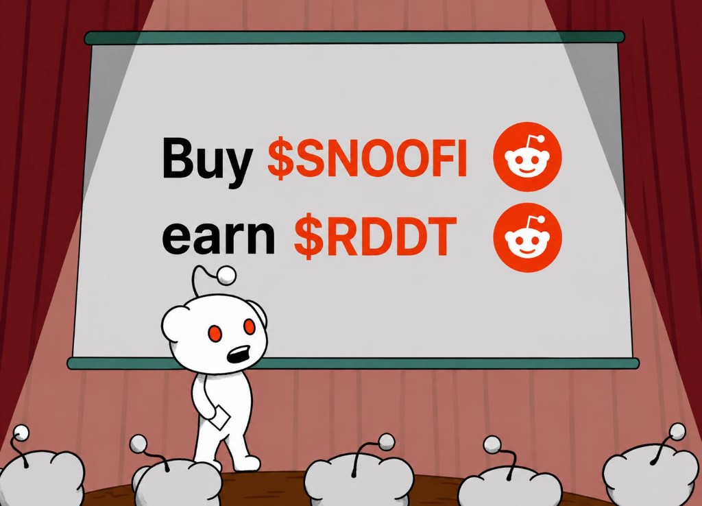 Snoofi on stage: Buy $SNOOFI, earn $RDDT